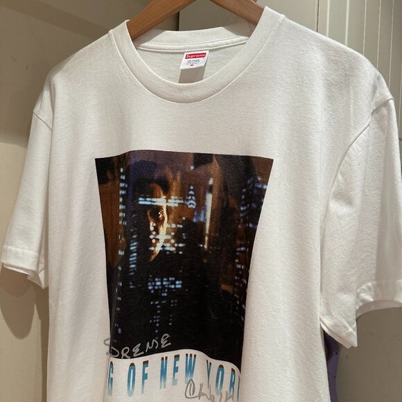Supreme King of New York Tee, White, Size M - Picture 1 of 4